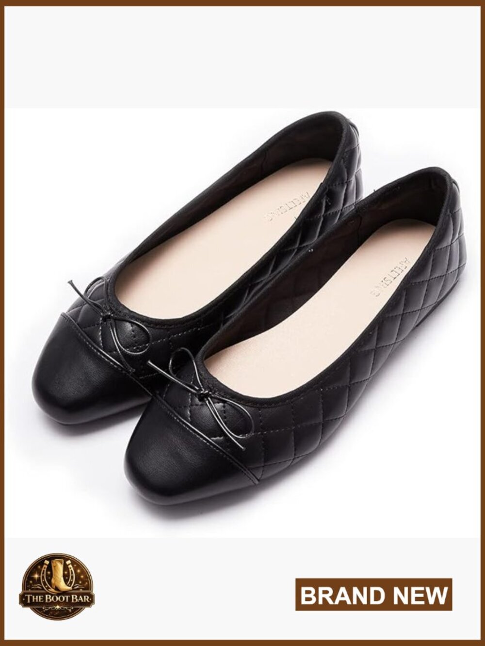 Women's Round Toe Ballet Flats Comfortable Bow Dressy Flats Shoes